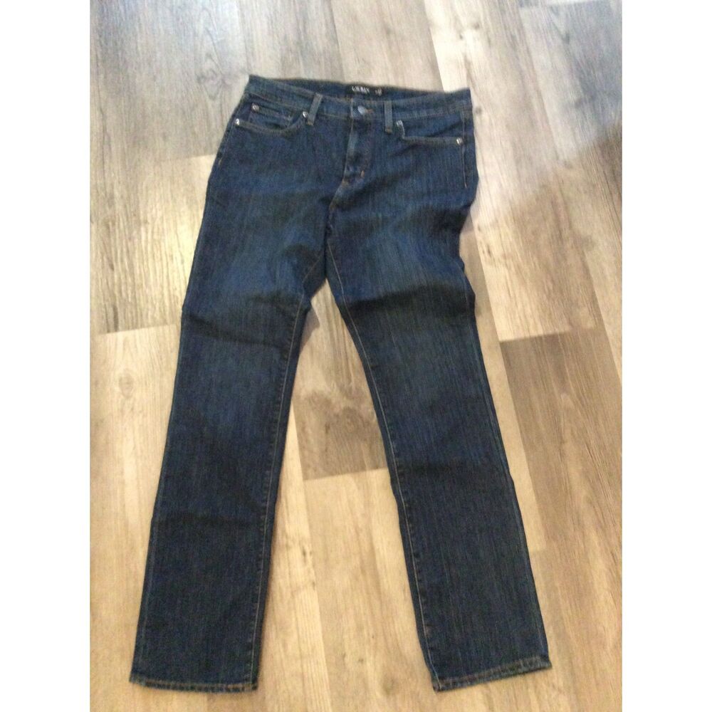 VNC Ralph Lauren Women's Jeans Size 12 Dark Wash Stretch
